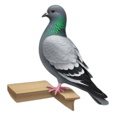 pigeon pen sticker