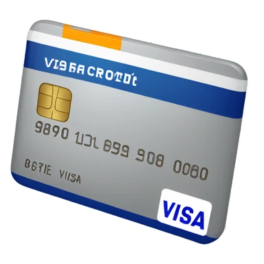 visa credit card sticker