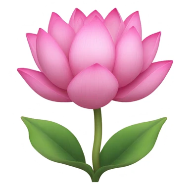 pink lotus flower sticker