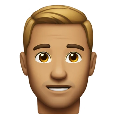 strong jawline emoji sticker