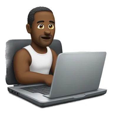 Laptop the thick of it sticker