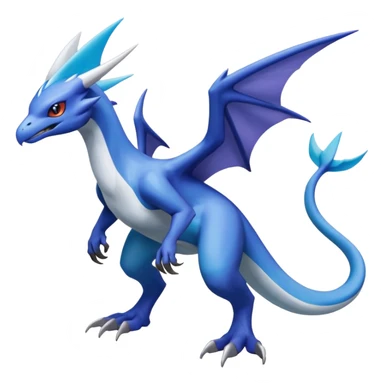 Noivern-Latios-Lugia-Fakémon-hybrid-creature (full body)  sticker