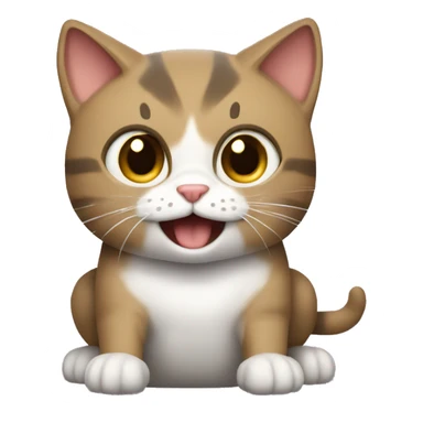 Gato jugando consola  sticker