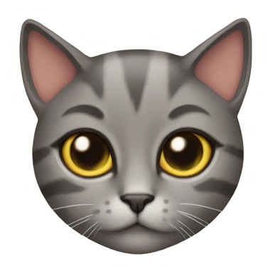 Cat with elf ears sticker