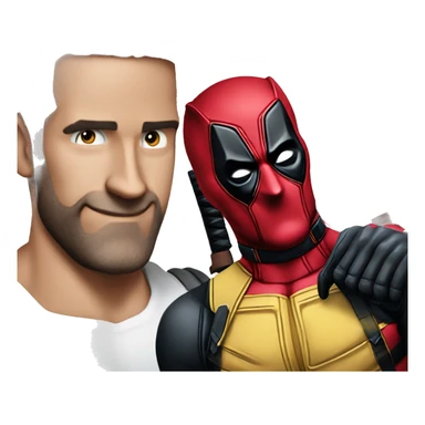 Deadpool wolverine sticker