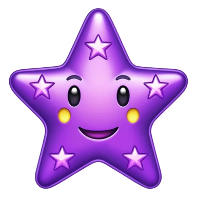 The word "BANGER" with purple stars sticker