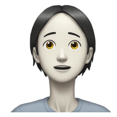 Junji ito sticker