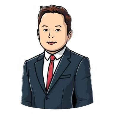 Elon musk sticker