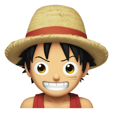 luffy one piece sticker