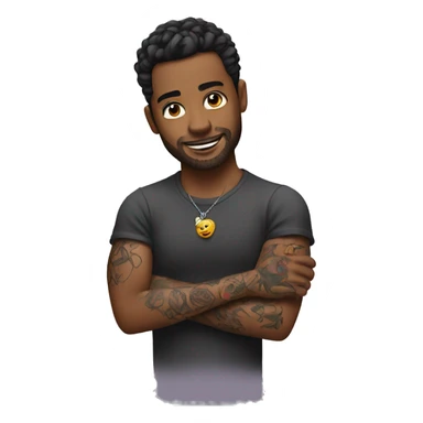 Getting a tattoo  sticker