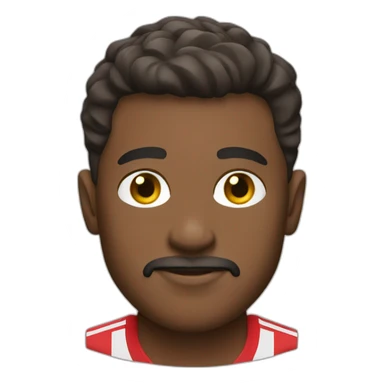 Arsenal home red shirt sticker