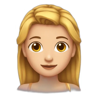 Une fille qui dors sur un chat sticker