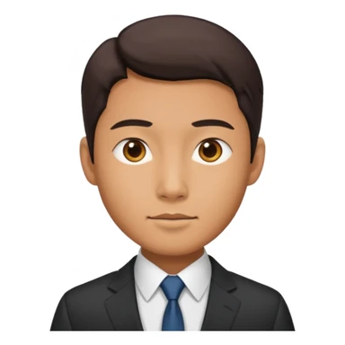 make him look more asian sticker