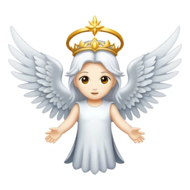 6 WINGED SERAPHIM  sticker