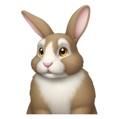 Lapin nain sticker