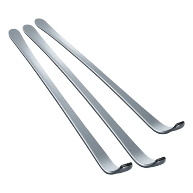 Étoile d'argent ski sticker