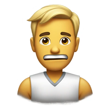 Sarcastically offended ￼ sticker