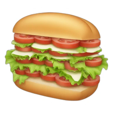 sub sandwhich sticker