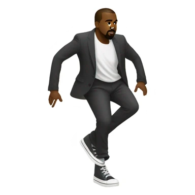 Kanye west tap dancing sticker