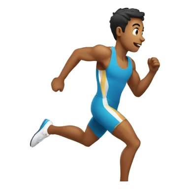 Running speed sticker