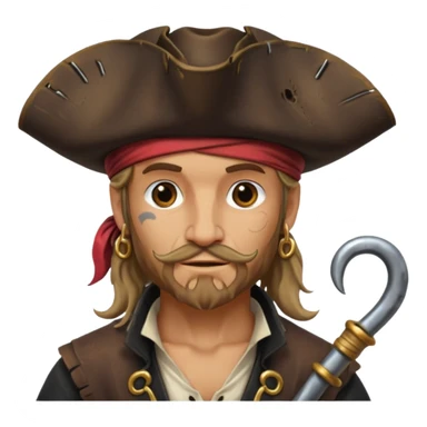 Pirates Hook sticker