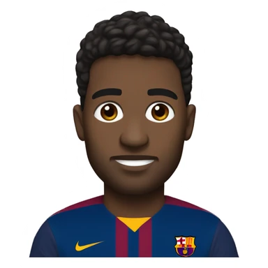 Métisse joueur fc barcelona  sticker