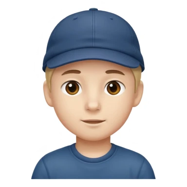 Faça um menino de boné sticker