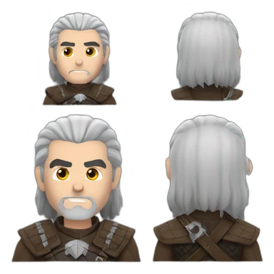 Geralt of Rivia sticker