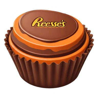 Reese cup sticker