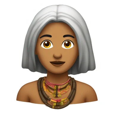 indigena venezolana  sticker