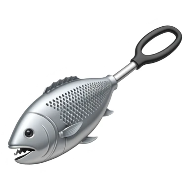 Metal fish scaler  sticker