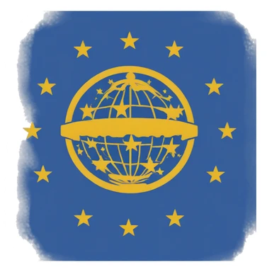 Flag of Council of Europe sticker