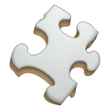 A puzzle piece sticker