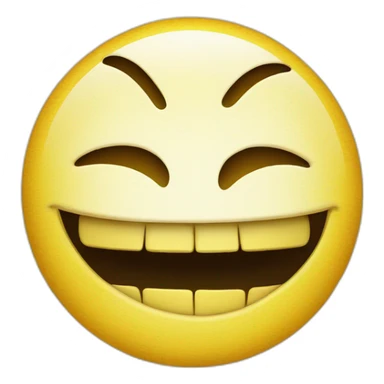 Smiley qui se mort les lèvres  sticker