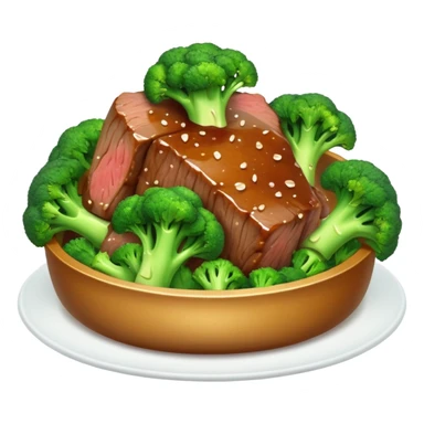 Beef and broccoli  sticker