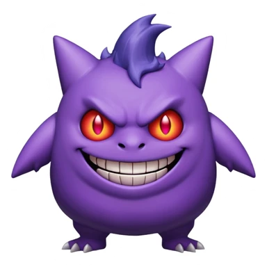 Gengar full body sticker
