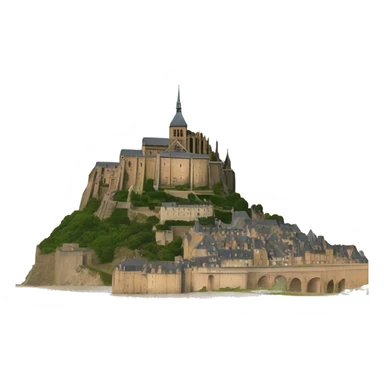 mont st michel sticker