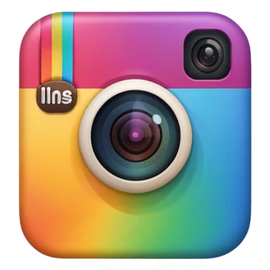 Logo instagram sticker