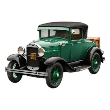 1931 Ford model A sticker
