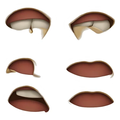 Apple emoji making a “sheeeesh” face biting his lip sticker