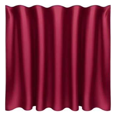 Deep Burgundy silk sticker