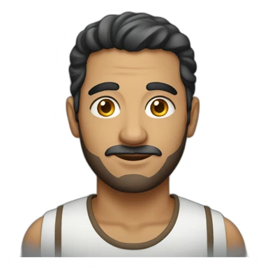 tunisian man sticker