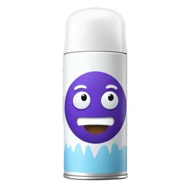 deodorant aerosol sticker