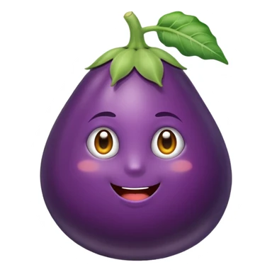 brinjal with small piece  sticker