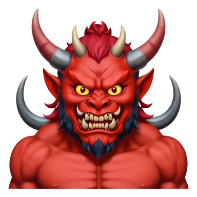 demonio japones sticker