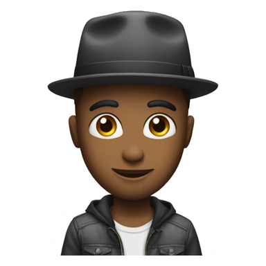 a DJ with hat You vs You asking for dance requests  sticker