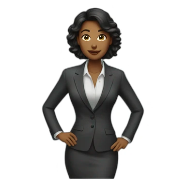 boss woman sticker