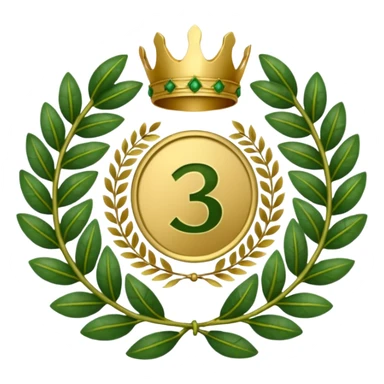 The number that took 23rd place was decorated with an imperial laurel wreath sticker