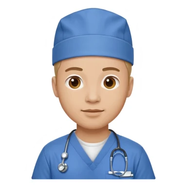 nurse man sticker