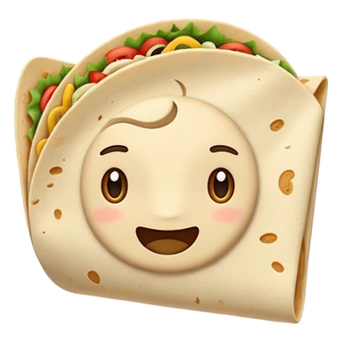 flour tortilla without fiolling sticker